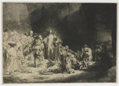 La gravure des cent florins - Rembrandt van Rijn