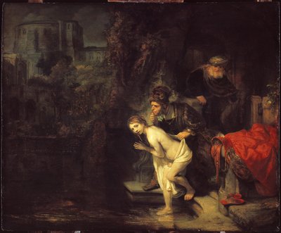 Suzanne et les vieillards - Rembrandt van Rijn
