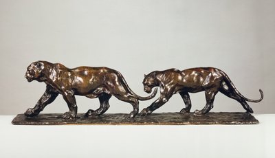Deux Jaguars - Rembrandt Bugatti