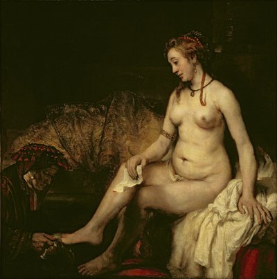 Bethsabée au bain - Rembrandt van Rijn