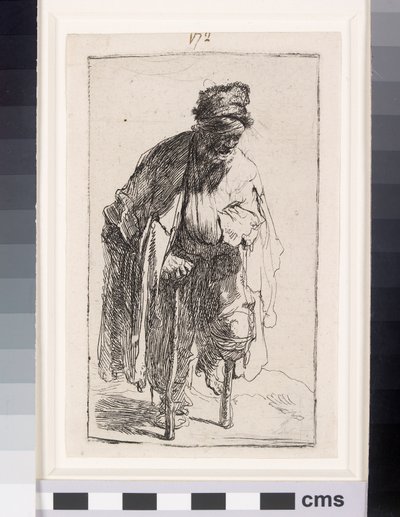 Mendiant avec une jambe de bois, c.1630 - Rembrandt van Rijn