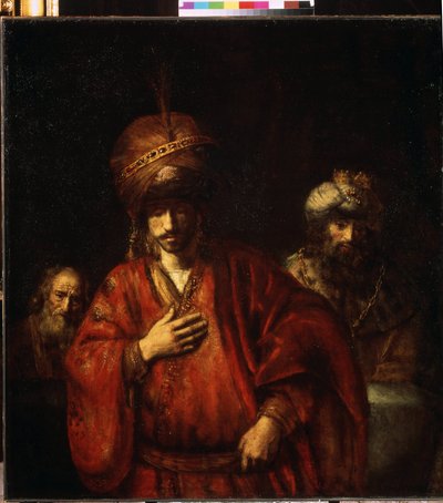 David et Urie le Hittite - Rembrandt Harmensz. van Rijn