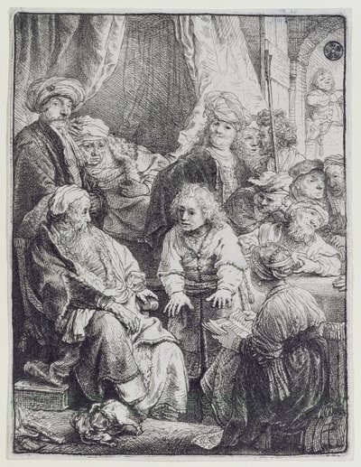 Joseph racontant ses rêves - Rembrandt van Rijn