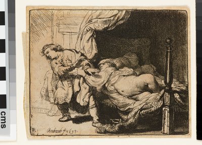 Joseph et la femme de Potiphar - Rembrandt van Rijn