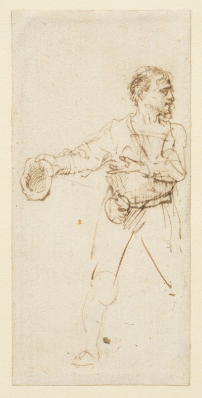Homme debout, vers 1634 - Rembrandt van Rijn