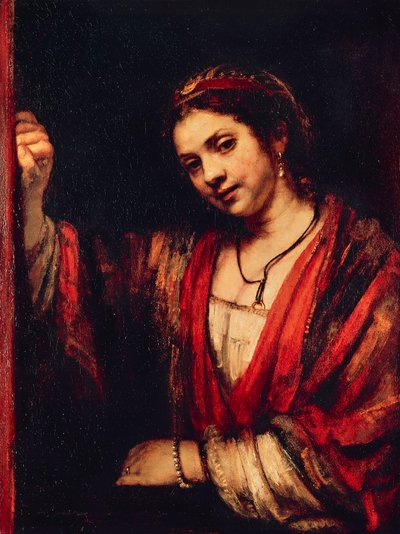 Portrait de Hendrickje Stoffels - Rembrandt Harmensz. van Rijn