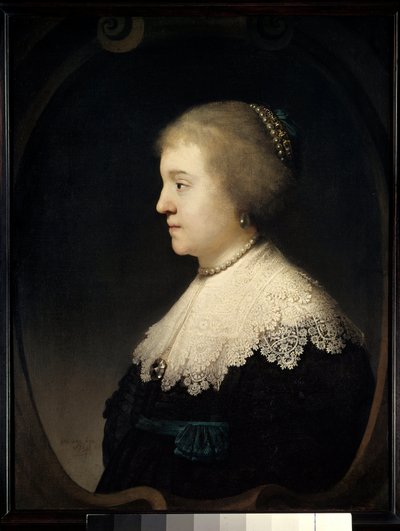 Portrait de femme (Saskia?) - Rembrandt van Rijn