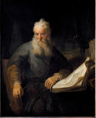 Représentation de Saint Paul - Rembrandt van Rijn