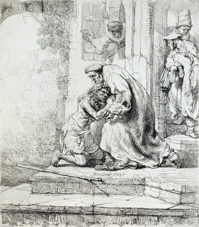 Retour du fils prodigue - Rembrandt van Rijn