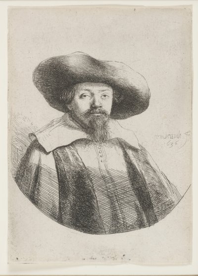 Samuel Manasseh Ben Israël, auteur juif - Rembrandt van Rijn