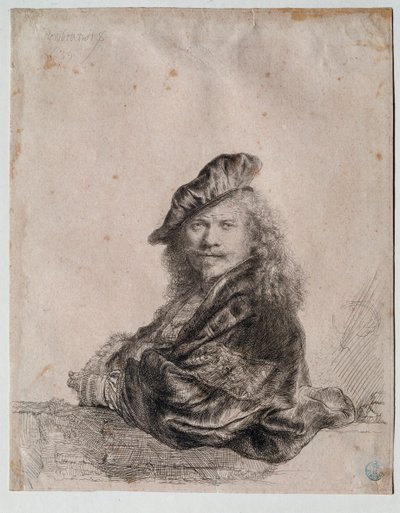 Autoportrait - Rembrandt van Rijn