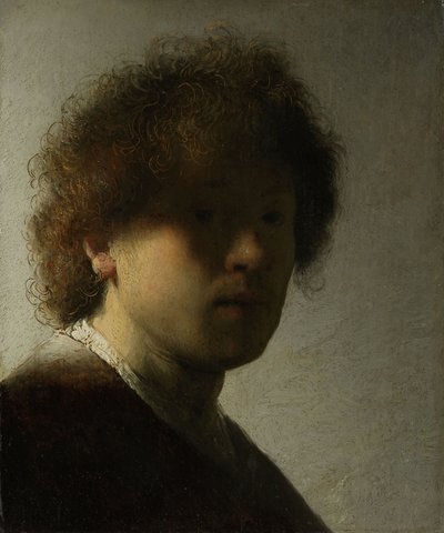 Autoportrait en jeune homme, c.1628 - Rembrandt van Rijn