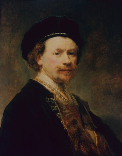 Autoportrait, vers 1636-8 - Rembrandt Harmensz. van Rijn