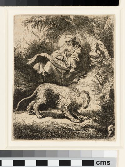 Saint Jérôme lisant - Rembrandt van Rijn