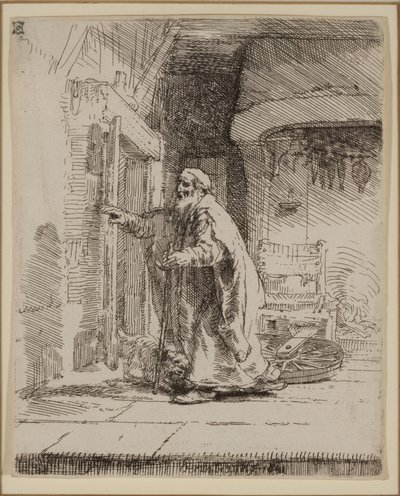 La Cécité de Tobit : la grande planche - Rembrandt van Rijn
