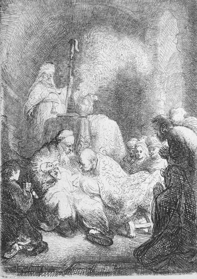 La Circoncision - Rembrandt van Rijn
