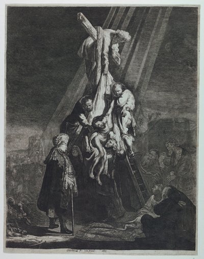 La Descente de Croix - Rembrandt van Rijn
