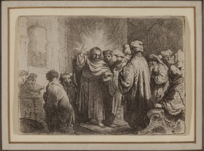 Le Denier de César, vers 1635 - Rembrandt van Rijn