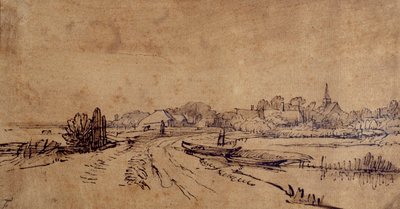 Vue de Sloten, vers 1650 - Rembrandt Harmensz. van Rijn
