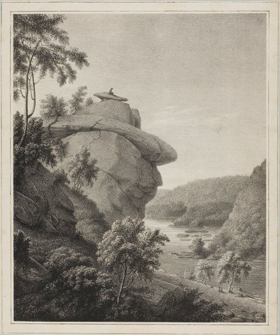Le rocher de Jefferson - Rembrandt Peale