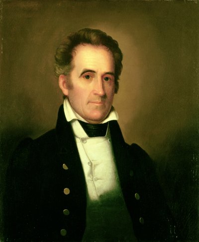 Portrait de Richard Mentor Johnson - Rembrandt Peale