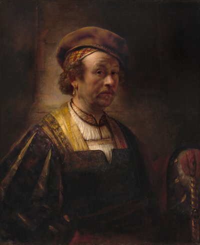 Portrait de Rembrandt - Rembrandt Workshop