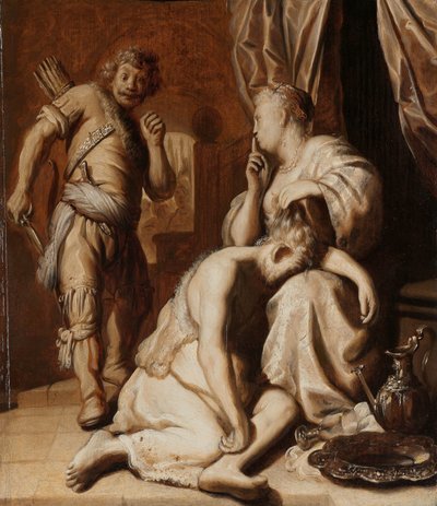 Samson et Dalila - Rembrandt van Rijn (attributed to)