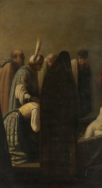 La résurrection de Lazare - Rembrandt van Rijn (school of)