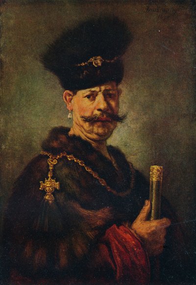 Un noble polonais, 1637 - Rembrandt van Rijn