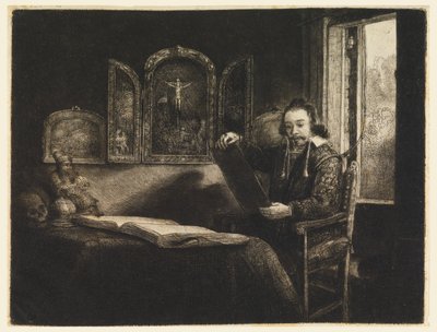 Abraham Francen, apothicaire - Rembrandt van Rijn