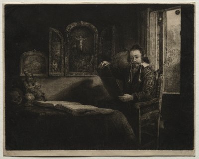 Abraham Francen, apothicaire, vers 1657 - Rembrandt van Rijn