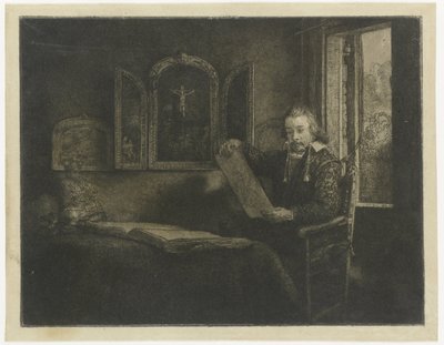 Abraham Francen, apothicaire - Rembrandt van Rijn