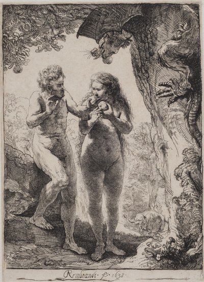 Adam et Ève - Rembrandt van Rijn