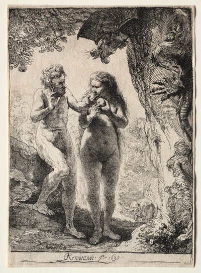 Adam et Ève - Rembrandt van Rijn