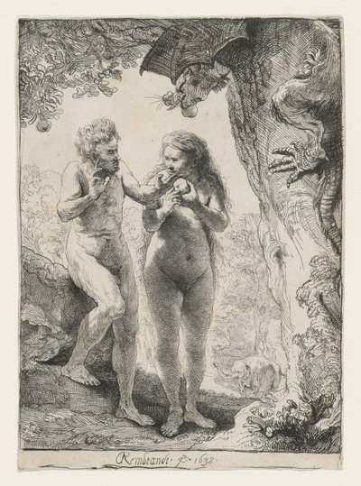 Adam et Ève - Rembrandt van Rijn