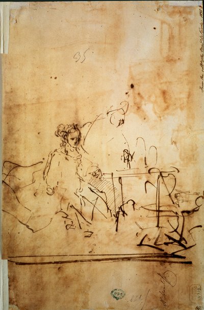 Assuérus, Haman et Esther, 17e siècle - Rembrandt van Rijn