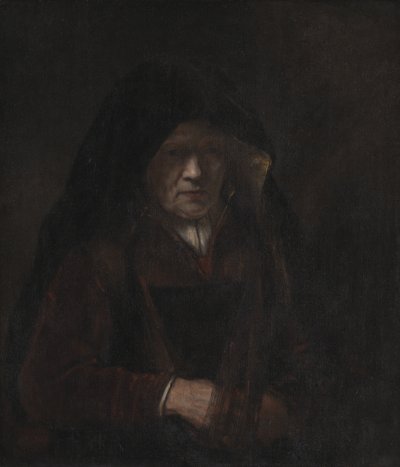 Une vieille femme - Rembrandt van Rijn