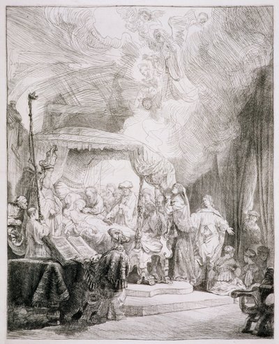 Mort de la Vierge, c.1639 - Rembrandt van Rijn