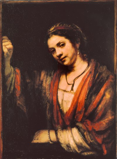 Portrait de Hendrickje Stoffels - Rembrandt van Rijn