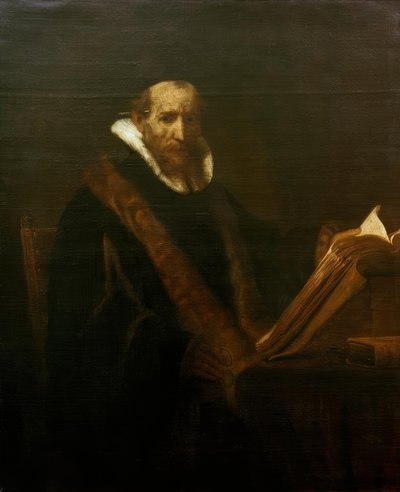 Portrait de Johannes Cornelisz. Sylvius (?) - Rembrandt van Rijn
