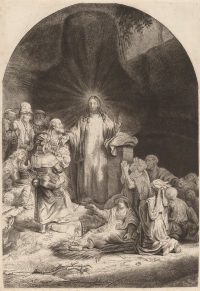 Christ Prêchant et Guérissant Fragment de l