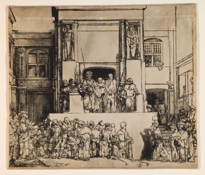 Le Christ présenté au peuple (Ecce Homo) - Rembrandt van Rijn