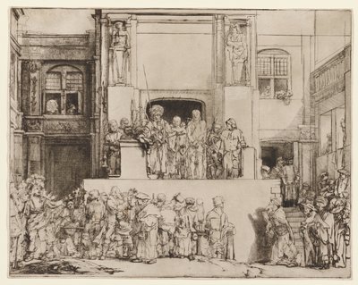 Le Christ présenté au peuple (Ecce Homo) - Rembrandt van Rijn