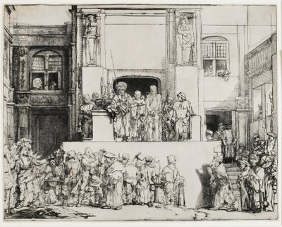 Christ présenté au peuple (Ecce Homo) - Rembrandt van Rijn