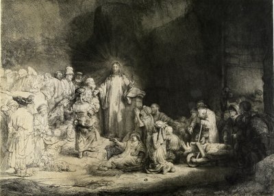 Christ guérissant les malades : l