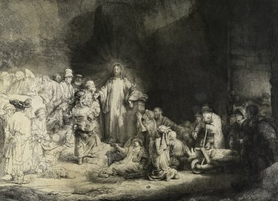 Christ guérissant les malades : la 