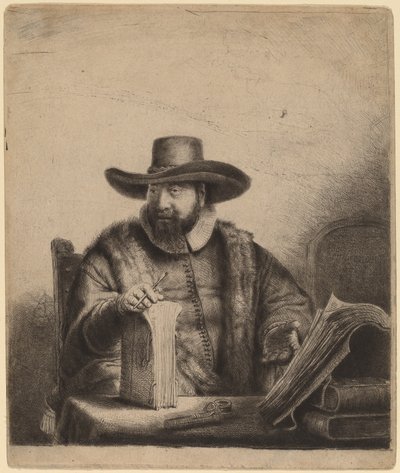 Cornelis Claesz Anslo - Rembrandt van Rijn