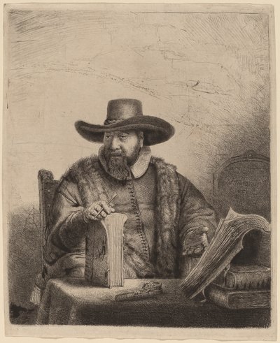 Cornelis Claesz Anslo - Rembrandt van Rijn