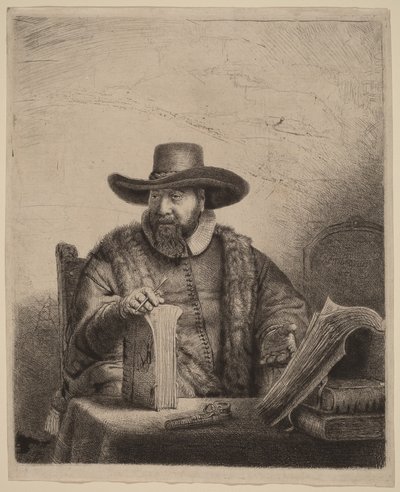 Cornelis Claesz Anslo - Rembrandt van Rijn