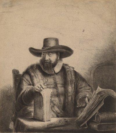 Cornelis Claesz Anslo - Rembrandt van Rijn